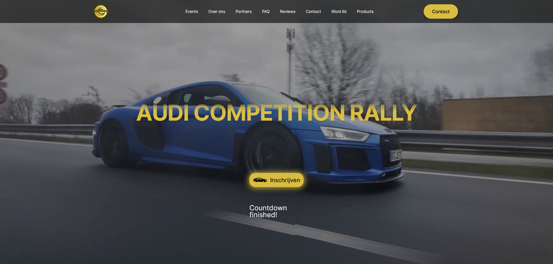 Audi Competition Rally — project preview